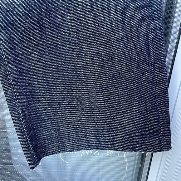 7 For All Mankind Jagger Boot Cut  Jeans size 27 dark blue wash - Picture 4 of 16